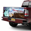 God Bless America Eagle truck Tailgate Decal Sticker Wrap Tailgate Wrap Decals For Trucks