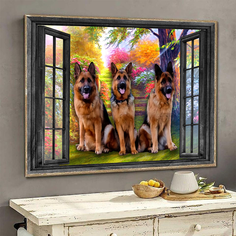 [th0207-snf-ptd]-german-shepherd-poster-dogs-lover