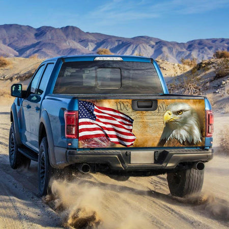 Truck Tailgate Decal Sticker Wrap Eagle Tailgate Wrap Decals For Trucks
