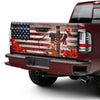 Jesus In American truck Tailgate Decal Sticker Wrap Tailgate Wrap Decals For Trucks