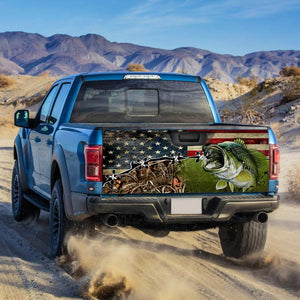 Truck Tailgate Decal Sticker Wrap Fishing Tailgate Wrap Decals For Trucks