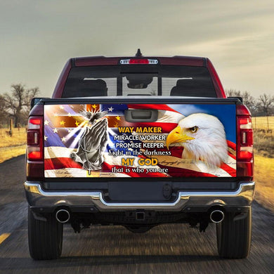 Truck Tailgate Decal Sticker Wrap My God Tailgate Wrap Decals For Trucks