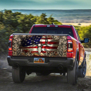 Deer American truck Tailgate Decal Sticker Wrap Tailgate Wrap Decals For Trucks