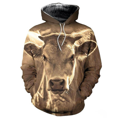 Cow Happy Farm Hoodie 19