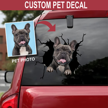 [psl-snf-ptd]-personalized-your-pet-french-bulldog-crack-car-sticker-lover