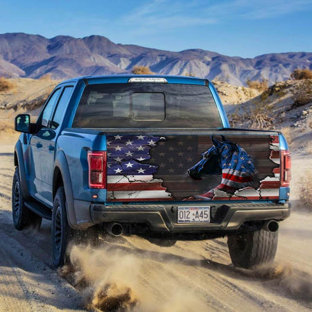 Truck Tailgate Decal Sticker Wrap Horse Tailgate Wrap Decals For Trucks