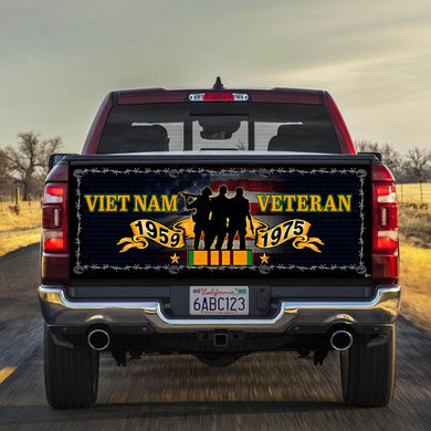 Truck Tailgate Decal Sticker Wrap Vietnam Veteran Tailgate Wrap Decals For Trucks