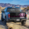 Breat Cancer Awareness truck Tailgate Decal Sticker Wrap Tailgate Wrap Decals For Trucks