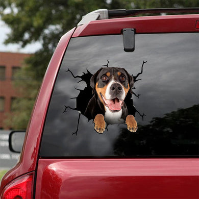[ld1339-snf-lad]-greater-swiss-mountain-crack-car-sticker-dogs-lover