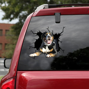 [ld1342-snf-lad]-greater-swiss-mountain-crack-car-sticker-dogs-lover