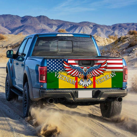 Truck Tailgate Decal Sticker Wrap Vn Veteran Tailgate Wrap Decals For Trucks