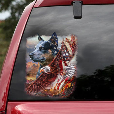 [ld1695-snf-lad]-dog-america-car-sticker-america-lover