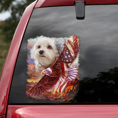 [ld1698-snf-lad]-dog-america-car-sticker-america-lover