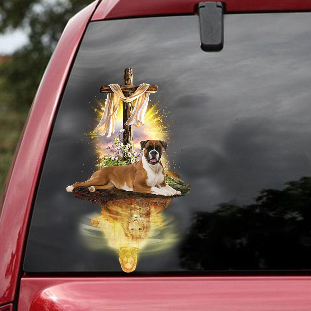 [ld1684-snf-lad]-god-car-sticker-god-lover