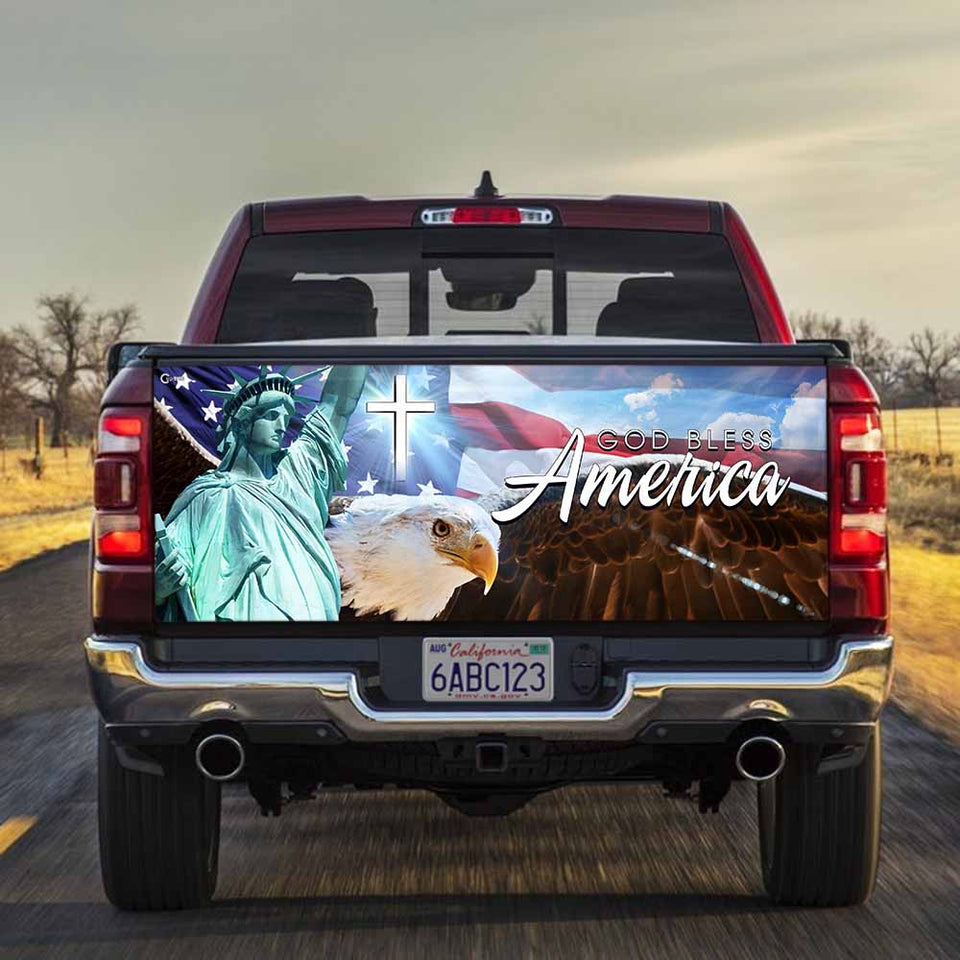 Truck Tailgate Decal Sticker Wrap America Tailgate Wrap Decals For Trucks