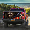 Jesus Cross In American truck Tailgate Decal Sticker Wrap Tailgate Wrap Decals For Trucks