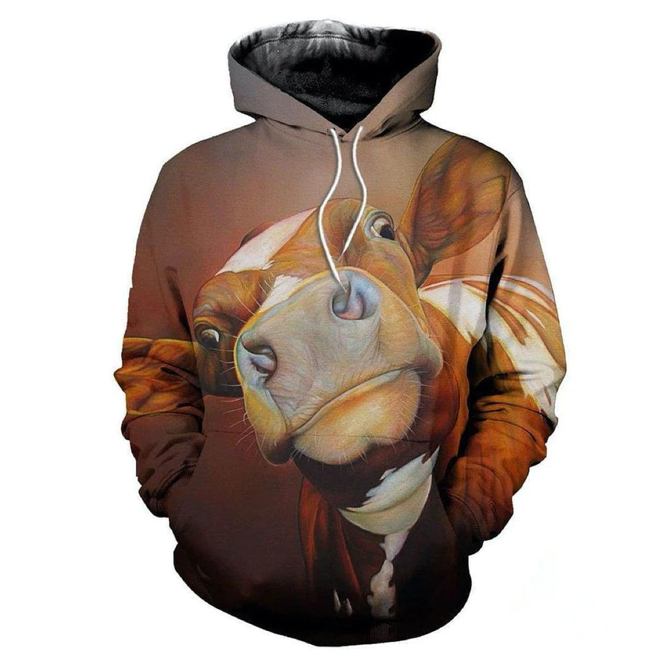 Cow Happy Farm Hoodie 33