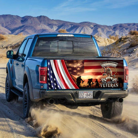Truck Tailgate Decal Sticker Wrap Veteran Tailgate Wrap Decals For Trucks