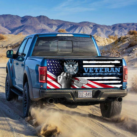 Truck Tailgate Decal Sticker Wrap Veteran Tailgate Wrap Decals For Trucks