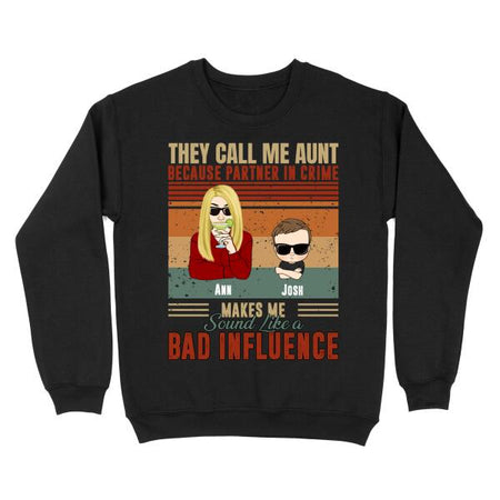 [LD1865-ds-lad] Sound like a bad influence Customized shirt plus size