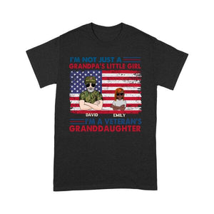 [BH0651-ds-lad] Veteran's granddaughter Customized All type shirts Family Lovers