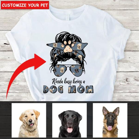 [DT1041-ds-tnt] Dog mom Customized All type shirts Family Lovers