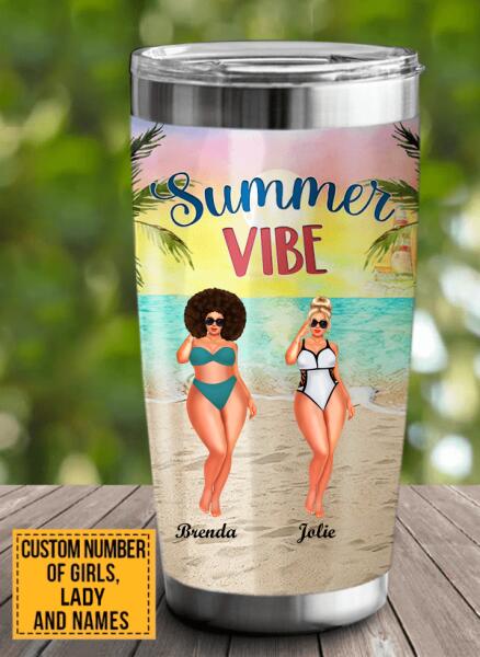 Summer Vibe Customized Tumbler Summer Lovers
