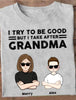 [DT1069-ds-tnt] I take after grandma Customized All type shirts Family Lovers