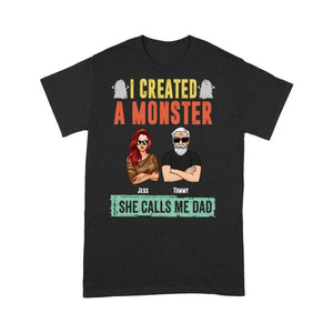 [LD1907-ds-tnt] I created monsters Customized All type shirts Family Lovers