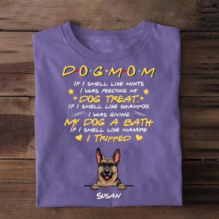 [DT1074-ds-ltn] Dog mom If I Customized All type shirts Dog Lovers Plus size