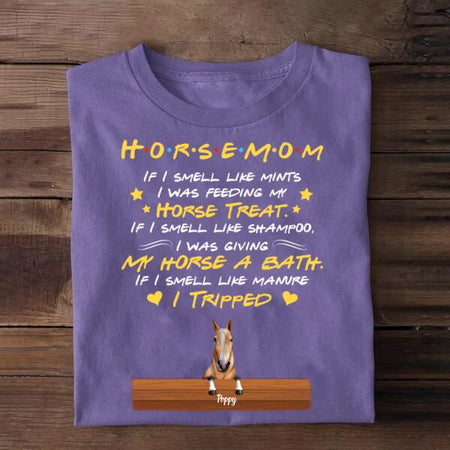 [DT1059-ds-ltn] Horse mom If I Customized All type shirts Horse Lovers Plus size