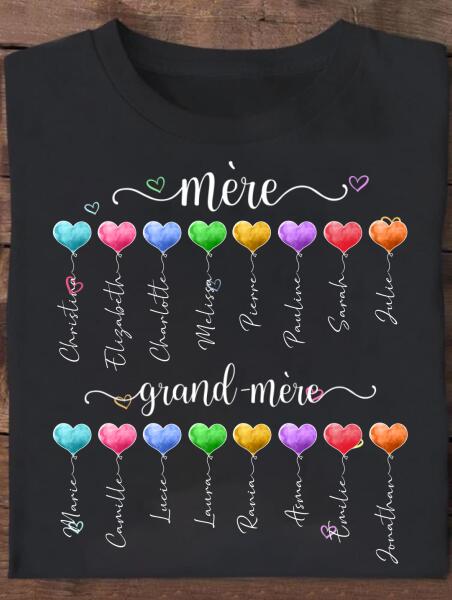 [PQ0431-ds-lad] Membre De Ma Famille All Type Shirts Family Lovers