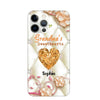 Family's Sweetheart Customized Phone Case Family Lovers Heart-shaped Lovers