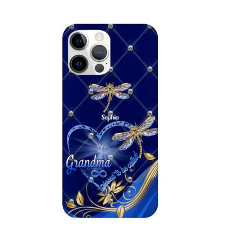 Family's Sweetheart Customized Phone Case Family Lovers Dragonfly Lovers