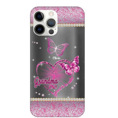 Blessed To Be Called Family Customized Phone Case Family Lovers Butterfly Lovers