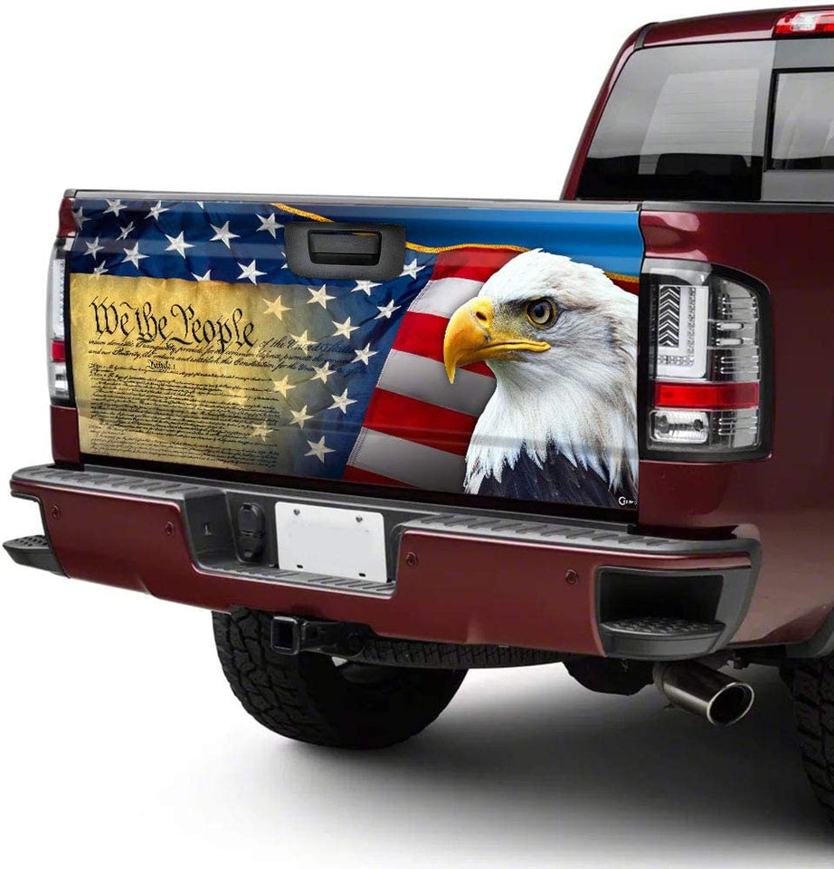 Patriotic Eagle Truck Tailgate Wraps For Trucks Patriotic Eagle Tailgate Decal Shapely Military Stickers For Cars