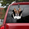 [ld0068-snf-lad]-basenji-dog-crack-car-sticker-dogs-lover
