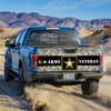 U.s. Army Veterans truck Tailgate Decal Sticker Wrap Tailgate Wrap Decals For Trucks