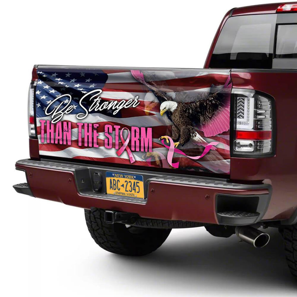 Breast Canctruck Tailgate Decal Sticker Wrap Tailgate Wrap Decals For Trucks