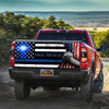 Back The Blue Christian Cross truck Tailgate Decal Sticker Wrap Tailgate Wrap Decals For Trucks