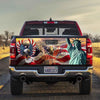 American Patriot Eagle truck Tailgate Decal Sticker Wrap We The People Tailgate Wrap Decals For Trucks