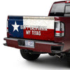 Don't California My Texas truck Tailgate Decal Sticker Wrap Tailgate Wrap Decals For Trucks