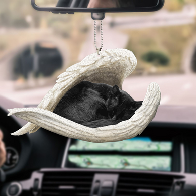 black-cat-decorate-car