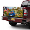 Country Roads American truck Tailgate Decal Sticker Wrap Tailgate Wrap Decals For Trucks