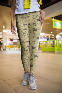 3D All Over Print Hunting Deer Legging