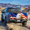 American Eagle truck Tailgate Decal Sticker Wrap Tailgate Wrap Decals For Trucks