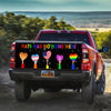 Lgbt Hate Has No Home Here truck Tailgate Decal Sticker Wrap Hate Has No Home Here Tailgate Wrap Decals For Trucks