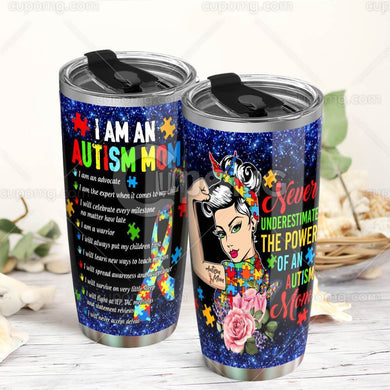 Autism Mom Tumbler 20oz THB1793T