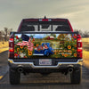 Country Roads American truck Tailgate Decal Sticker Wrap Tailgate Wrap Decals For Trucks