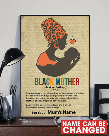 [ld1025-dr-lad]-black-mom-customized-poster